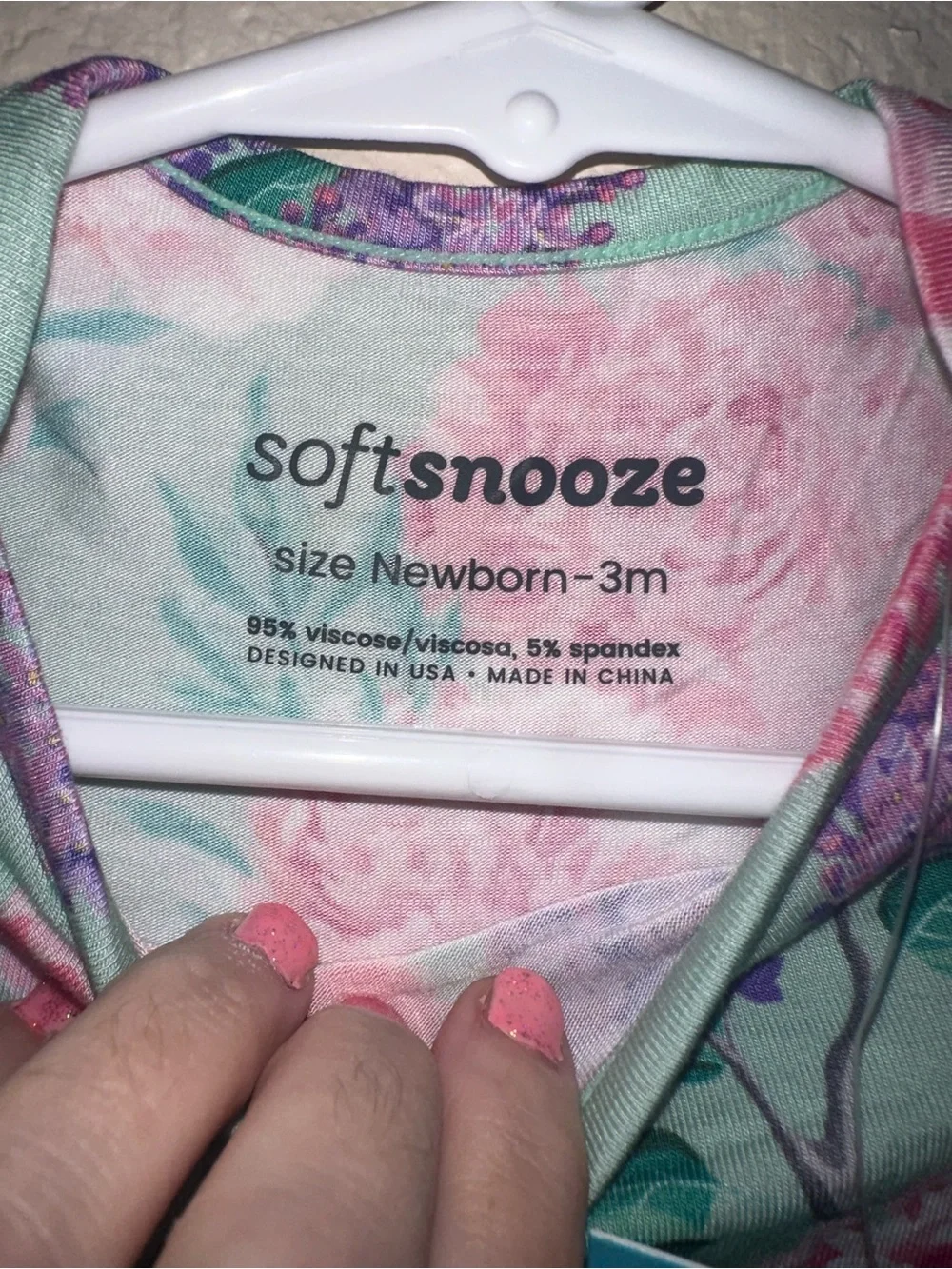 NWT Bamboo Baby Gown